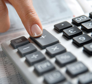 Payroll services documents and calculator